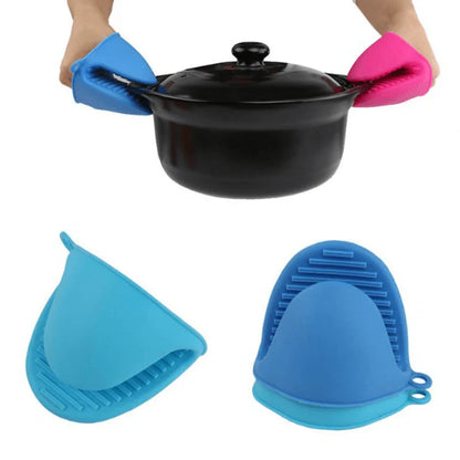 2 Piece Thick Silicone Oven Gloves