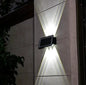 Solar LED RGB Wall Light IP65 waterproof
