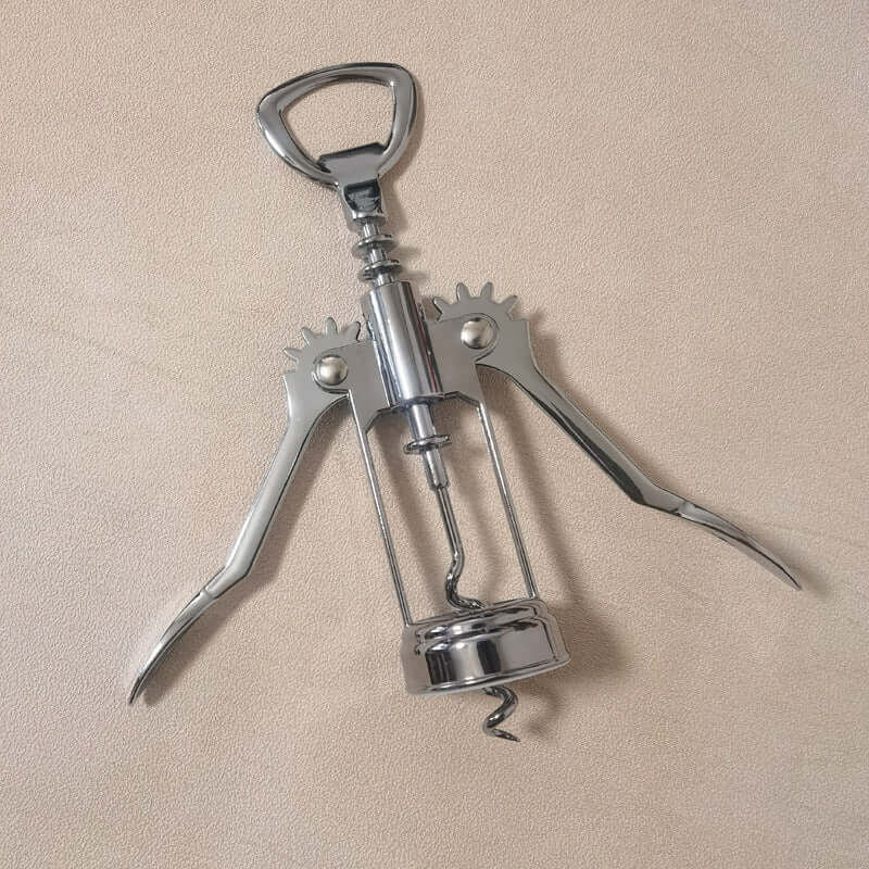 Stainless Steel Wing Corkscrew Bottle Opener