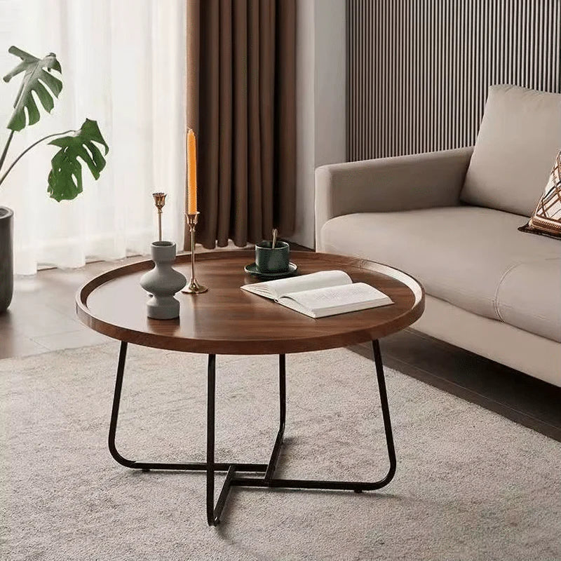 2 Piece Living Room Round Coffee Table