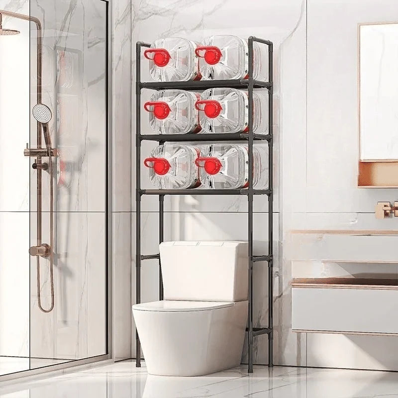 Over The Toilet Floor Standing Bathroom Storage Rack