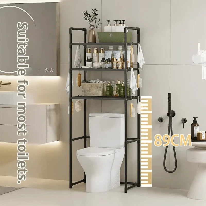 Over The Toilet Floor Standing Bathroom Storage Rack